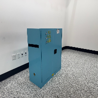 ULINE Corrosive Storage Cabinet. image 0